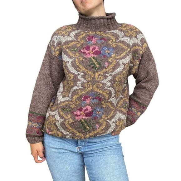 Vintage Express Tricot Wool Blend Pullover Sweater Tunic Length Women Size S - Picture 11 of 11